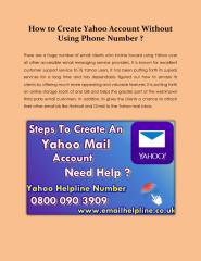 How to Create Yahoo Account Without Using Phone Number.pdf