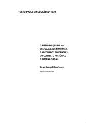 IPEA - O ritmo da queda na desigualdade no Brasil é adequado.pdf