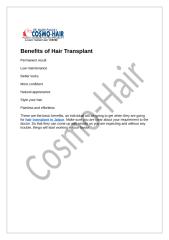Benefits of Hair Transplant (2).docx
