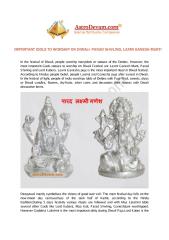 Important_Idols_to_Worship_on_Diwali.PDF