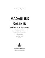 madarijus salikin (pendakian menuju allah) -  ibnu qayyim al-jauziyah.pdf
