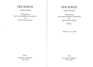 Adel Theodor Khoury - Der Koran, Bd. 3, Sure 2,213-286 - Gütersloher Verlagshaus Mohn (1992).pdf
