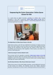 Empowering the Future Generation Online Quran Classes for Kids.pdf